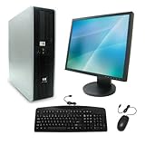 Hp Compaq Dc5750 Desktop Computer with 17" LCD Flat Panel Monitor, Keyboard ....
