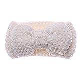 ヘアアクセサリー ベビー ヘアバンド ヘッドバンド 写真撮影 小道具 髪飾り 結婚式/お誕生日/出産祝い/お宮参り用 赤ちゃん 飾り 赤ちゃん 記念写真 蝶結び ニット ホワイト
