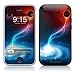 Black Hole Design Protector Skin Decal Sticker for Apple 3G iPhone / iPhone 3GS 3G S
