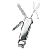 Swiss+Tech ST10606 Smart Clip KeyChain Nail Clippers with LED Flashlight and Knife