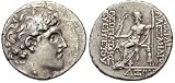 Seleukid Kingdom, Alexander I Balas, 150 - 145 B.C.; Silver Tetradrachm