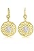 Cable Sterling Silver Filigree Two Tone Round EURO title=