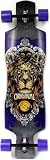 Original Freeride 41" Rocker Concave Complete Longboard Skateboard New With Sticker Pack
