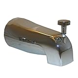 LASCO 08-1013 1/2-Inch Copper Slip Fit, Diverter Style Bathtub Spout, Chrome Plated [並行輸入品]