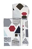 GEOMETRY SKY HOODED TOWEL