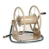 Liberty Garden Products 3-in-1 Garden Hose Reel With 200-Foot Hose Capacity 703-1-Bronze