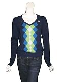 Le Tigre - LE TIGRE Angora Diamond Sweater in Navy