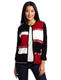 Alfred Dunner Womens Colorblock Two For Sweater