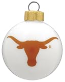 Champion Treasures NCAA Texas Longhorns 3 Pc. Glass Ball Ornament Set