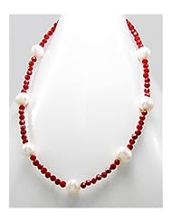 Siam Fresh Water Pearls Necklace In Zinc