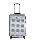 LES PTITES BOMBES Trolley rígido BD-5836 60 cm (Plateado)