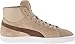 PUMA Men's Suede Mid Classic Natural Calm 2 High-Top Sneaker, Cornstalk/Carafe, 10.5 M US