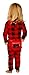 Sleepyheads - Bear Cheeks Lazy One Adult Red & Black Plaid Flapjacks (Lrg)