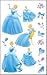 DISNEY RUB-ONS PACKAGED-CINDERELLA
