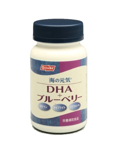 （訳あり大特価６５％ＯＦＦ）海の元気ＤＨＡ＋ブルーベリー（１２０粒入）×２本