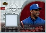 Juan Gonzalez Texas Rangers 2002 Upper Deck Peoples Choice Game Jersey #PJ-JG Baseball Card