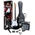 Left Handed Guitar Package SX RST BK Left w/GA1065