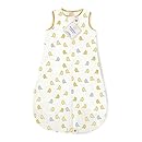 SwaddleDesigns zzZipMe Sack with 2-Way Zipper, Cotton Flannel Wearable Blanket, Little Chickies, Yellow 3-6 months