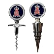 Los Angeles Angels MLB Cork Screw and Wine Bottle Topper Set Los Angeles Angels MLB Cork Screw and Wine Bottle Topper Set