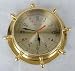 Ship's Wheel Clock- Brass