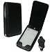 LUPO Black Leather Flip Case for Apple iPod Touch 2G & 3G (2nd & 3rd Generation) 8gb, 16gb, 32gb & 64gb