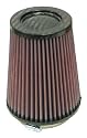 K&N RP-4980 Universal Air Filter - Carbon Fiber Top