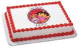Dora the Explorer Confetti Edible Image