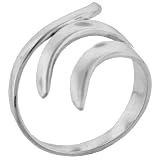 Sterling Silver Vine Leaves Wrap Ring