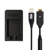 Original Samsung Camera Retail Packaged (Non bulk) SLB-11A Charger and USB Cable Kit CK1134P for HZ25W, HZ30W, HZ35W, TL240, TL320, CL65