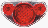 Childrens Toyshop  Toys : Bell Night Shield Multi-Use Rear Bicycle Light