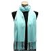 Gift Packaged "Olive N Figs" Solid Plain Pashmina Stole/Scarf/Wrap with a Complimentary Gift - 25 Vibrant Colors