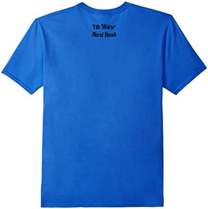 WARDS DESIGNS "7th Ward Hard Heads" - Male XL - Royal Blue