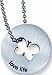 Love life, Token Pendants, 18 bead chain