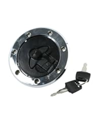 Automotive Parts and Accessories: XFMT Fuel Gas Tank Cap Cover & Key For Kawasaki Ninja ZX6R 1994-1997 ZX9R 1997-1998 - XFMT