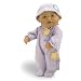 Wild Planet Water Babies 9" Hispanic Newborn Flower Lavender Romper