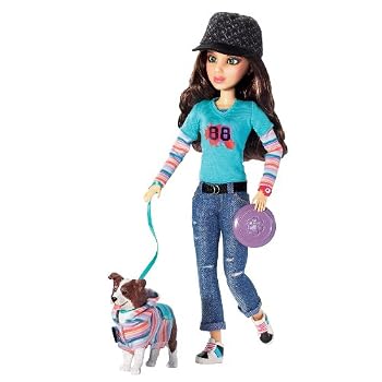Set A Shopping Price Drop Alert For Liv Doll with Border Collie Pet - Katie and Sk8