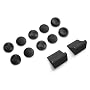 Pebble Entertainment Analog Controller Cups - Black (PS3)