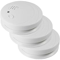 mumbi RM103 Rauchmelder: 3 x optischer Rauch Melder / Feuermelder / Brandmelder geprüft nach DIN EN 14604