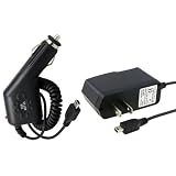 CAR + WALL CHARGER FOR GARMIN 205 265t 260w 255 NUVI GPS 