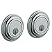 Baldwin 8232.260 Polished Chrome Double Cylinder Traditional Deadbolt