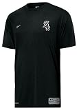 Chicago White Sox Adult MLB Black Dri-FIT Short Sleeve Training Top By Nike Team Sports