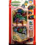 Pokemon Pocket Monsters Mini Playset with Squirtle (Zenigame) and Poliwhirl ( Nyorozo) Figures