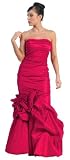 Strapless Elegant Gown Formal Prom Dress #758 (12, Fuchsia)