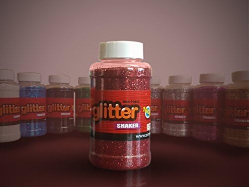 Craft Glitter Jar 16 Oz Shaker-Top for Craft Projects