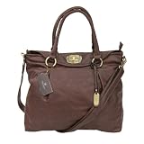Produkt-Bild: XXL Padlock Tasche Shopper Handtasche in braun von David Jones