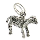 Sterling Silver LAMB Charm