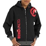 Ecko Red Junior Cawthorn Zip Hoody Black/Red