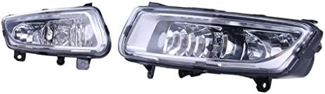 Mdeka P21 VW Polo Mk8 6r New Front Lower Bumper Grille Fog Lamp Light Grill H8 35W