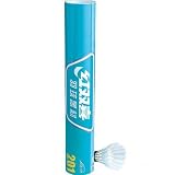 Double Happiness® Badminton Shuttlecocks # 201, Feather Tournament Shuttlecock - 12pcs / tube