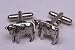 Cow cattle cufflinks